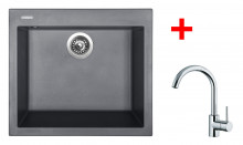 Sinks CUBE 560 Nanogrey+MIX 35 
